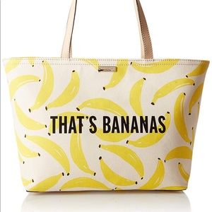 kate spade that’s bananas purse